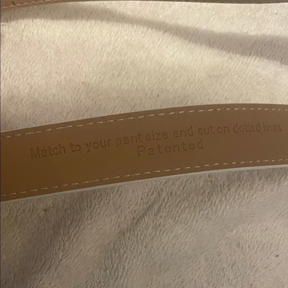 Nexbelt White Rachet Leather Belt - Picture 8 of 9